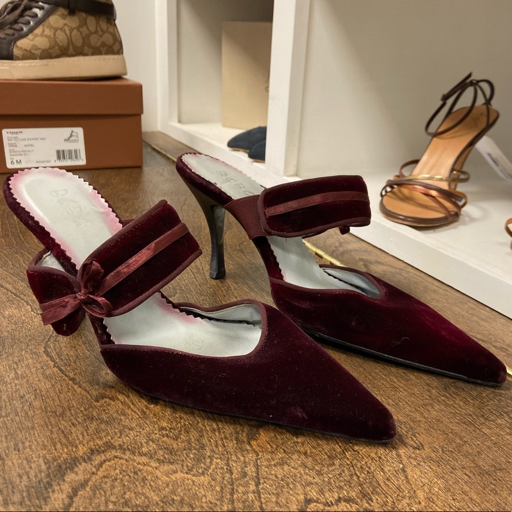 BCBG Paris Heeled Mules